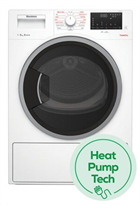 Blomberg LTH38420W White 8kg Heat Pump Tumble Dryer