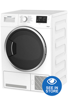 Blomberg LTK21003W White 10kg Condenser Dryer