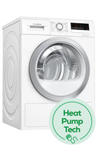 Bosch Serie 4 WTW85231GB White 8kg Heat Pump Tumble Dryer