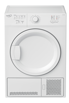 Zenith by Beko ZDCT700W White 7kg Condenser Dryer