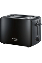 Bosch ComfortLine TAT6A113GB Black 2 Slice Toaster