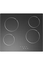 Cata UBTCC60LC.1 60cm Black Built-In Ceramic Hob 