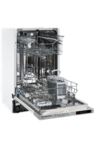 White Knight WK-AT45BIDW Slimline Integrated 10 Place Settings Dishwasher