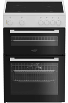 Zenith ZET605W 60cm Electric Cooker Ceramic Hob 69L White A Rated