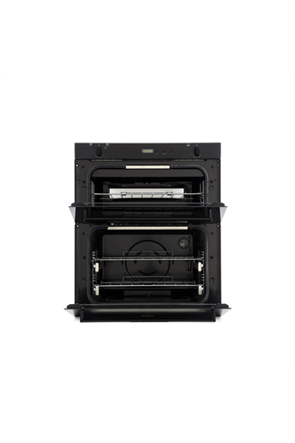 Stoves SGB700PS Black Built-Under Gas Double Oven 