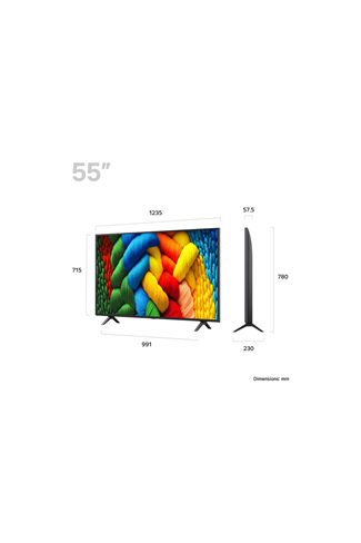 LG 55NANO80A6B.AEK 55" 4K NanoCell Smart TV