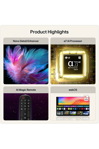 LG 55NU900B6LA.AEK 55" 4K NANO 4K UHD AI Smart TV