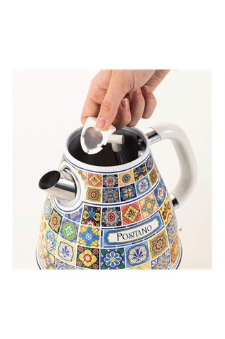 Ariete Positano AR8961 Yellow & Blue 1.7L Kettle