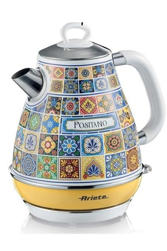 Ariete Positano AR8961 Yellow & Blue 1.7L Kettle