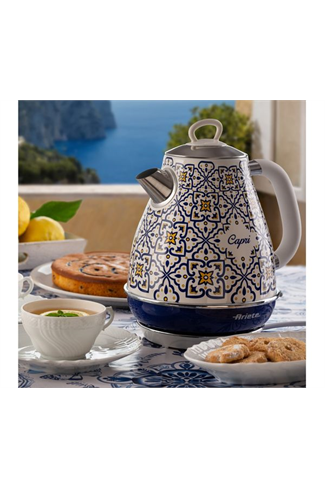 Ariete Capri AR8962 Blue & White 1.7L Kettle