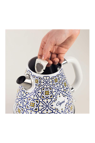 Ariete Capri AR8962 Blue & White 1.7L Kettle