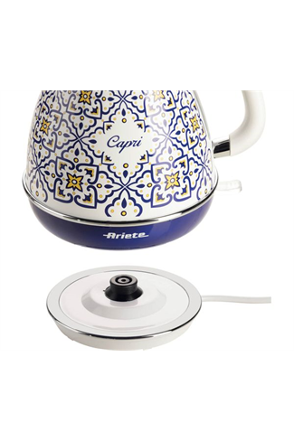 Ariete Capri AR8962 Blue & White 1.7L Kettle