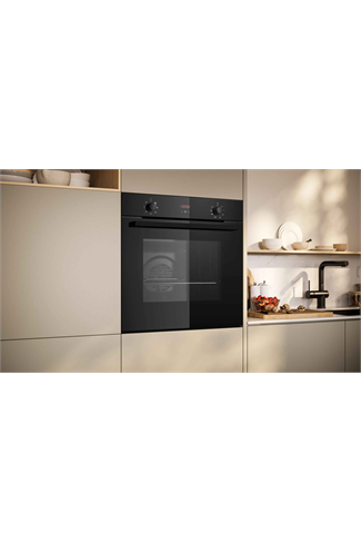 NEFF N30 B1DCC0AK3B Built In Electric Single Oven Black A+ Rated