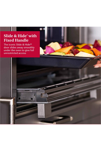 NEFF B6ACH7AN7B N50 Slide & Hide 71L Built In Single Oven Stainless Steel