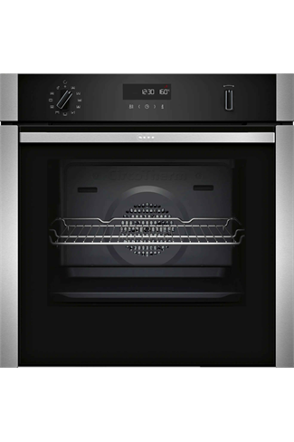 NEFF B6ACH7AN7B N50 Slide & Hide 71L Built In Single Oven Stainless Steel