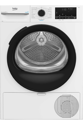 Beko BM3T3833NW 8kg Heat Pump Tumble Dryer (NI Exclusive) - White