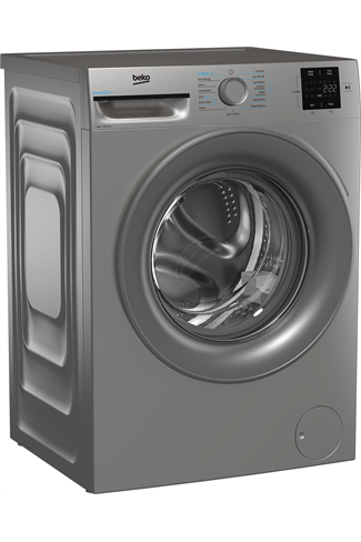 Beko BMN3WT3841S Silver 8kg 1400 Spin Washing Machine