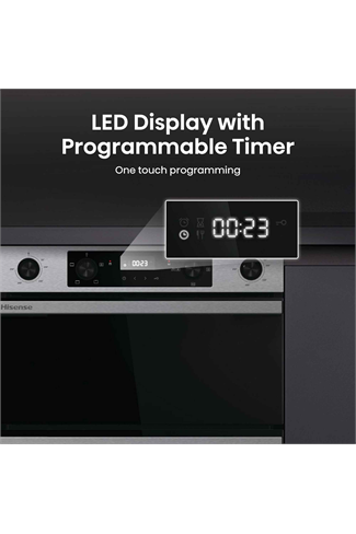 Hisense BUD714221CX 92L Built Under Electric Double Oven Stainless Steel