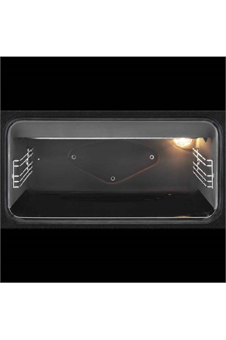 AEG CCB6740ACM 60cm Black Ceramic Double Oven Electric Cooker