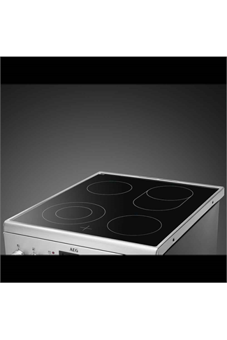AEG CCB6740ACM 60cm Black Ceramic Double Oven Electric Cooker