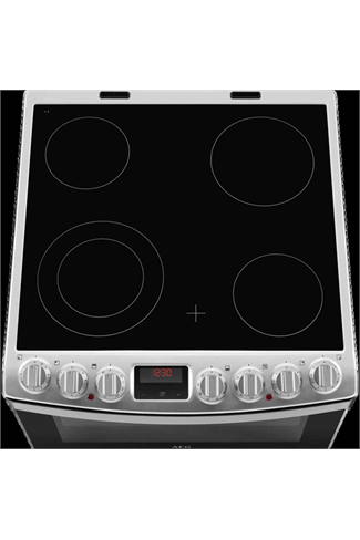 AEG CCB6740ACM 60cm Black Ceramic Double Oven Electric Cooker