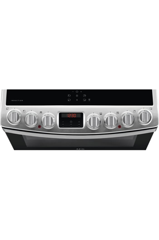 AEG CIB6732ACM 60cm Electric Induction Double Oven, 4 Induction Cooking Zones, Catalytic cavities,
