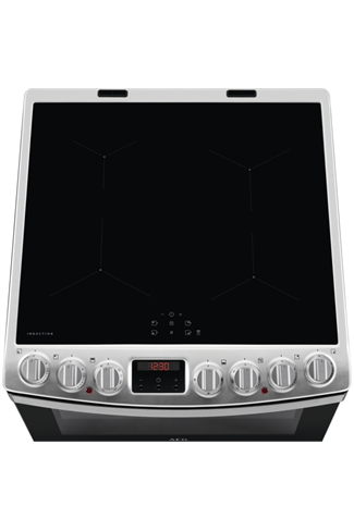 AEG CIB6732ACM 60cm Electric Induction Double Oven, 4 Induction Cooking Zones, Catalytic cavities,