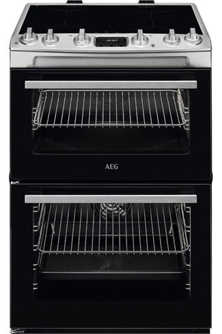 AEG CIX6540ACM Stainless Steel Built-In Electric Double Oven 