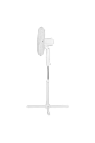 Igenix DF1655 White 16" Oscillating Pedestal Fan 3 Speed