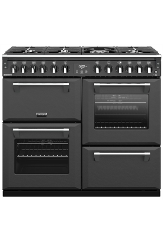 Stoves Richmond S1000DF 100cm Anthracite Dual Fuel Range Cooker