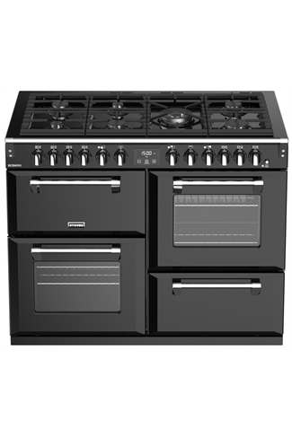 Stoves Richmond S1100DF 110cm Anthracite Dual Fuel Range Cooker