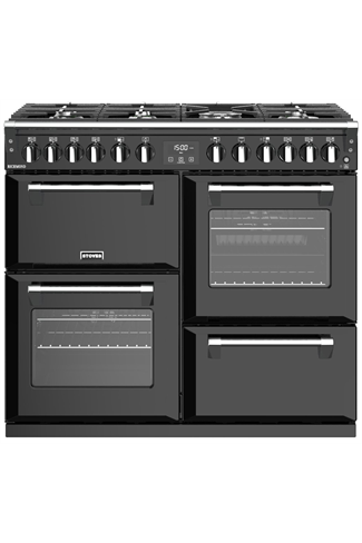 Stoves Richmond S1000DF 100cm Black Dual Fuel Range Cooker