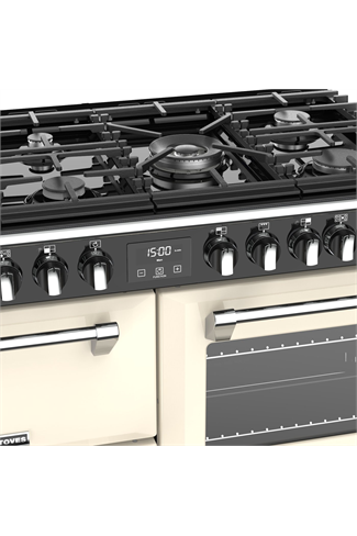 Stoves Richmond S1000DF 100cm Cream Dual Fuel Range Cooker