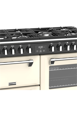 Stoves Richmond S1000DF 100cm Cream Dual Fuel Range Cooker