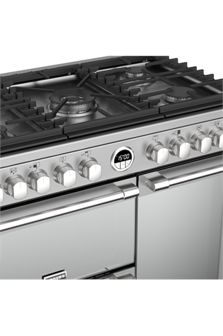 Stoves Sterling S900DF 90cm Stainless Steel Dual Fuel Range Cooker