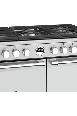 Stoves Sterling S900DF 90cm Stainless Steel Dual Fuel Range Cooker