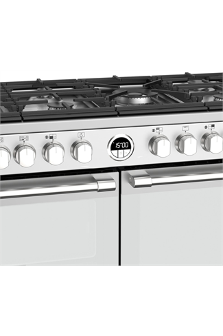 Stoves Sterling S1100DF 110cm Stainless Steel Dual Fuel Range Cooker