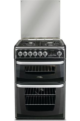Hotpoint Cannon CH60DHKFS 60cm Black Double Oven Dual Fuel Cooker