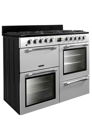 Leisure Cookmaster CK100F232S 100cm Silver Dual Fuel Range Cooker