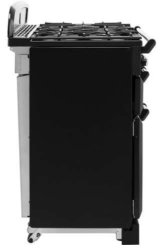 Rangemaster Classic CLA100DFFBL/C 100cm Black Dual Fuel Range Cooker
