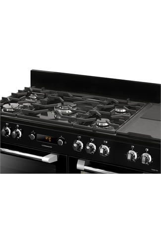 Leisure Cuisinemaster CS110F722K 110cm Black Dual Fuel Range Cooker