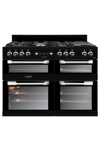 Leisure Cuisinemaster CS110F722K 110cm Black Dual Fuel Range Cooker