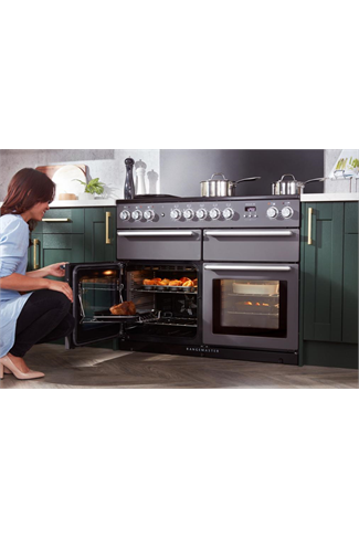 Rangemaster Nexus SE NEXSE110DFFBL/C 110cm Black Dual Fuel Range Cooker