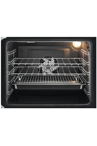 Zanussi ZCK66350WA 60cm White Double Oven Dual Fuel Cooker