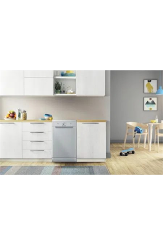 Indesit DSFE1B10SUKN Silver Slimline 10 Place Settings Dishwasher