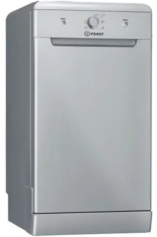 Indesit DSFE1B10SUKN Silver Slimline 10 Place Settings Dishwasher