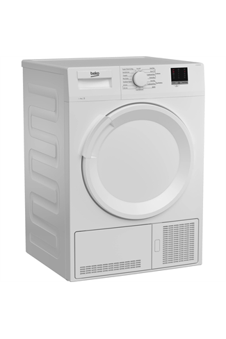 Beko DTLCE80051W White 8kg Condenser Tumble Dryer