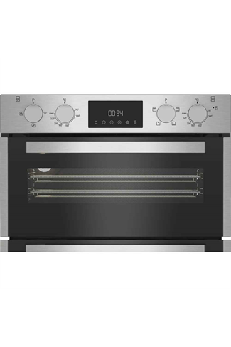 Hotpoint DUH12D1IX Stainless Steel 71cm Built Under Electric Fan Double Oven