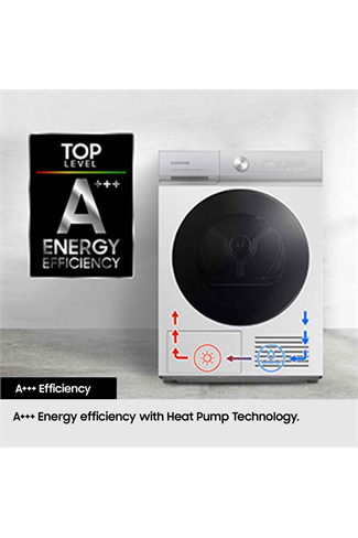 Samsung DV90CGC0A0ABEU Black 9kg Heat Pump Tumble Dryer A Rated