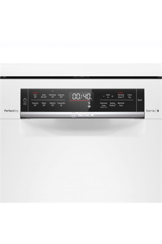 Bosch Serie 6 SMS6ZDW48G White 13 Place Settings Dishwasher